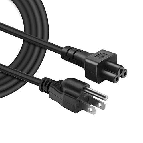 IBERLS [UL Listed] AC Cable 3 Prong Mickey Mouse Plug Universal Laptop Power Cord for Acer/ASUS/Toshiba/Gateway/HP/Lenovo/Dell/MSI/Samsung/Sony / (IEC-60320 IEC320 C5 to NEMA 5-15P)