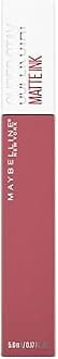 Lipstick, Superstay Velvety Matte Ink Liquid Lipstick, Up to 16H Non Transferable, Vibrant Longlasting Finish, Non Drying, Shade: 175 Ringleader, 5ml