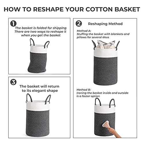 Blanket Storage Basket