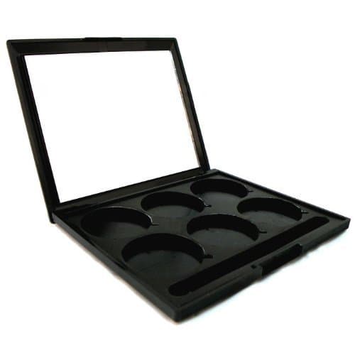 6-Pan Empty Palettes Case (with mirror) CODE: #327A