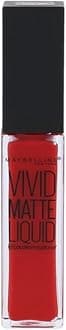 Vivid Matte Lipstick Number 35, Rebel Red