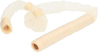 Pwshymi Collagen Casings For Sausage Making,Collagen Casings Mutiple Uses Sausage Casings 15mm for Home DIY Breakfast Sausage Casings Collagen kiwi slicer tool snack stick casings