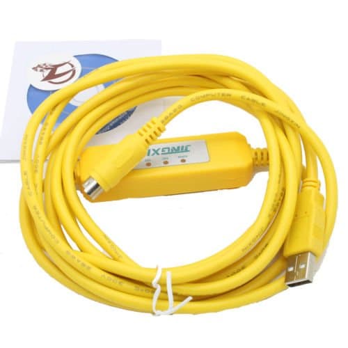 USB-SC09-FX PLC Programming Cable upgrade for Mitsubishi FX Series support Win7