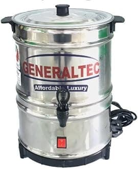 Generaltec 10L Butter & Laban Churning Machine, 1400 RPM, Stainless Steel 430, Minimal Design, Made in Turkey – Model GKALM10L, 1 Year Warranty