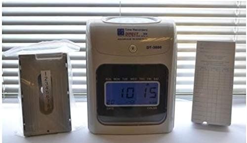 – New Clocking in Machine, Time Recorder, Complete Starter System, Machine, Rack & 100 Time Cards