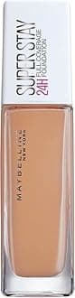 MAYBELLINENew York Foundation, Superstay 24 Hour Longlasting Foundation, Lightweight Feel, Water and Transfer Resistant, 30 ml, Shade: 10, Ivory