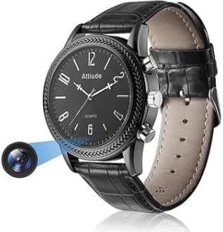 FREDI HD PLUS Wrist Watch Camera with 1080p Video & Audio Recording | Built-in 32GB Memory | Waterproof Design | USB Rechargeable | Wearable for Office, Travel & Daily Use