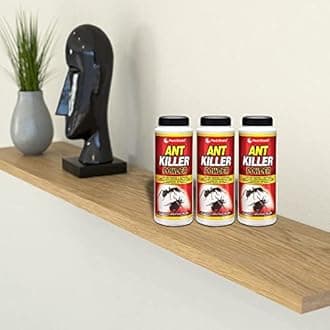 Ant Killer Powder for Indoor and Outdoor Use - Strongest Ant Killer for Lawns, Home, Kill Ants, Cockroaches, Woodlice, Earwigs and Crawling Insects (150g)