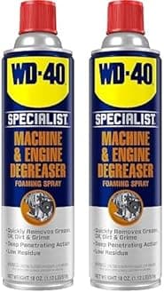 WD-40 Specialist Machine & Engine Degreaser Foaming Spray, 18 OZ (Pack of 2)