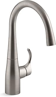 Kohler 22034-VS Bar Swing Spout, Vibrant Stainless
