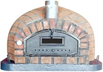 Authentic Pizza Ovens Rustic Pizzaioli Traditional Brick Premium Pizza Oven, Wood Fire Outdoor Oven