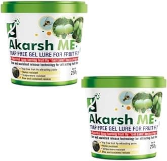 Akarsh ME Lure Pest Control for Fruit Fly Trap Gel | Safe, Non-Toxic (Pack of 2)