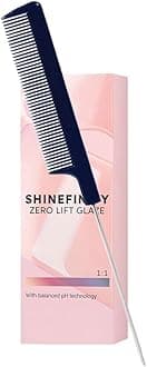 Shinefinity Zero Lift Glaze 10/36 Vanilla Flash Demi-Permanent Hair Color 2oz and M Hair Designs Tail Comb (Bundle)