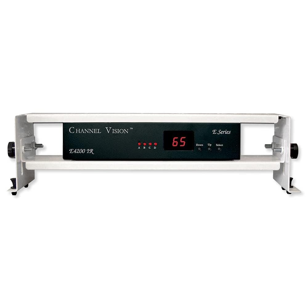 Channel Vision C-0354 (E4200IR) 4-Input Panel Mounted Digital Modulator with Built-in IR Engine and LED Channel Display