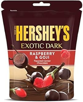 Exotic Dark Raspberry &Goji Flavor | Dark Cocoa Rich Chocolates 33.3gram