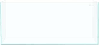 48 Gallon Rimless Aquarium, Ultra Clear Low Iron Long Fish Tank, L35.4×W17.7×H17.7 Glass Thickness 10mm with EVA Foam Leveling Mat