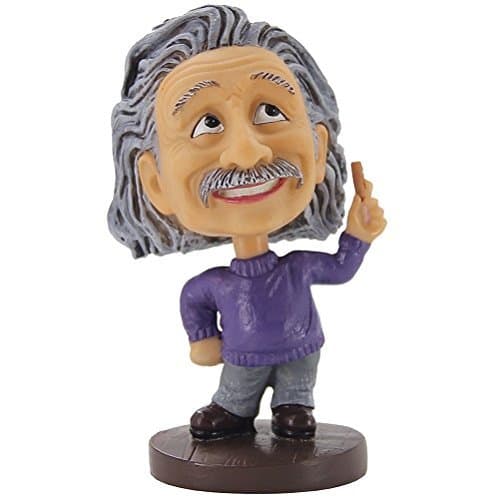 Einstein Bobblehead - Albert Einstein Sculpture,Bobble Head for Car Dashboard/Computor/Desk