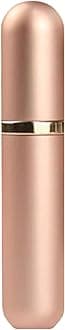 Travel Perfume Bottle Refillable Atomizer, 5ML Perfume Atomiser, Leakproof Portable Perfume Sprayer (Rose Gold)