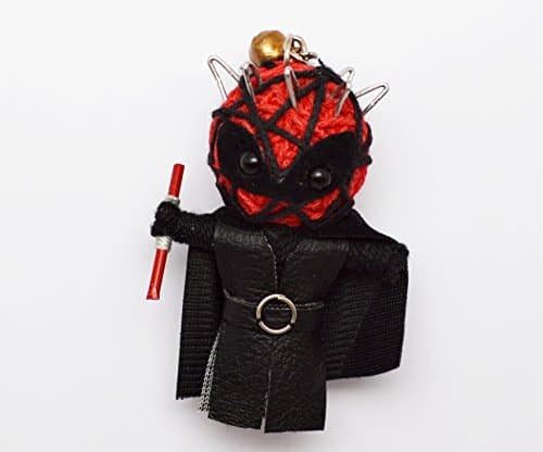 (VD034) Darth Maul Vader Handmade Voodoo String Doll Keychain