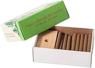 Paine Products (Paine's) 40 Balsam Sticks And Holder - Paine's Fir Balsam Incense
