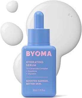 Hydrating Serum - Moisturizing Facial Serum with Squalane, Glycerin & Ceramides - Hydrating for Glowing, Dewy Skin - 1.01 fl. oz
