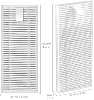 (10 Pack) M310 Replacement HEPA Filters Compatible With Lefant M310 Robot Vacuum Cleaner, Filter Accessories Kit, Replacement Parts, Vacuum Accessories, Vacuum Filter, Upright Filters
