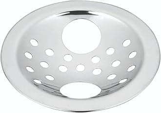 CHILLY-S Stainless Steel Floor Drain Cover- 5" (127mm) Jali/Grating with Pisto Gypsy Double Hole for Bathrooms, Kitchens, and Open Areas
