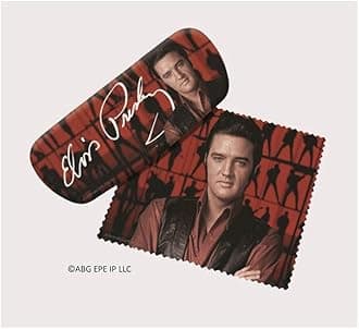 Spoontiques Elvis Red Eyeglass Case