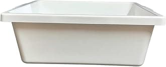 AANIJ® Laboratory Utility Tray 360 mm X 310 mm X 130 mm (Pack of 1) Polypropylene Plastic for Glassware & Instruments | Autoclavable, Chemical Resistant, Lightweight & Durable Tray