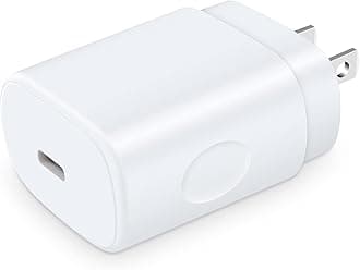 25W Samsung Fast Charging Block Android Phone Charger USB C Wall Outlet Plug Adapter for Samsung Galaxy A17 A16 5G/S26 Ultra/Z Flip/Fold7/A54/S25/A15/A35/S24/S23/A23,iPhone 17/16e/15,Pixel 10 Pro/9a/8