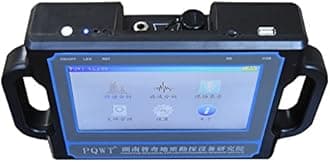 CL200 Water Leak Detectors for Home And Outside Wall Water Pipe Detector Acoustic Pipeline Leakage Detection Kit Professional Sensor Noise Reduce Headphone LCD Touchscreen Carry Case 2 Meters