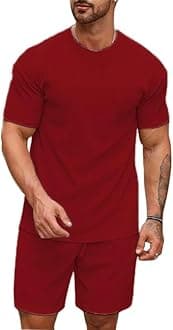 SMOWKLYMen's Pyjama Set || T-Shirt and Shorts Set for Men || Night Wear for Men || Night Suit for Men