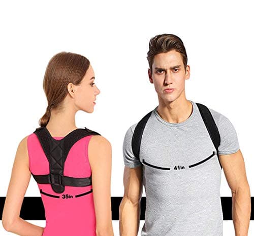 Taisk Back Posture Corrector Spinal Support, Posture Corrector Back and Shoulder Support Brace for Women and Men for Thoracic Kyphosis and Shoulder - Neck Pain Relief