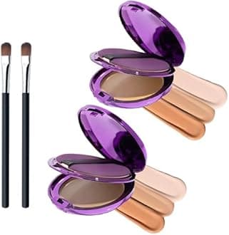 Evanesce Soft Matte Cream Concealer,Evanesce Soft Matte Cream Concealer,Full Coverage, Covers Scars, Blemishes, And Tattoos Full Coverage (Natural + Ivory white)