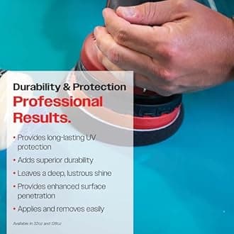 Malco Nano Care Banana Creme Wax - Deep Gloss Shine and Long-Lasting UV Protection/For Automotive, Marine and Industrial Finishes / 1 Gallon (197701)