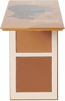 Juvia's Place Bronzed Duo Bronzer Tan - Soft Matte, Contour Powder, Long-Wearing & Buildable Bronzing Powder - Suitable for Tan Skin Tone