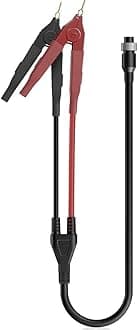 HRM-10 Battery Tester Internal Resistance Tester, DC AC Volt Ohm Circuit Tester For Voltage, High-definition Color Screen Display(B)