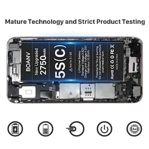 For iPhone 5s/5c battery