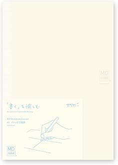 DESIGNPHIL 15311006 Midori Notebook, MD Notebook, Journal, A5, Block Ruled A