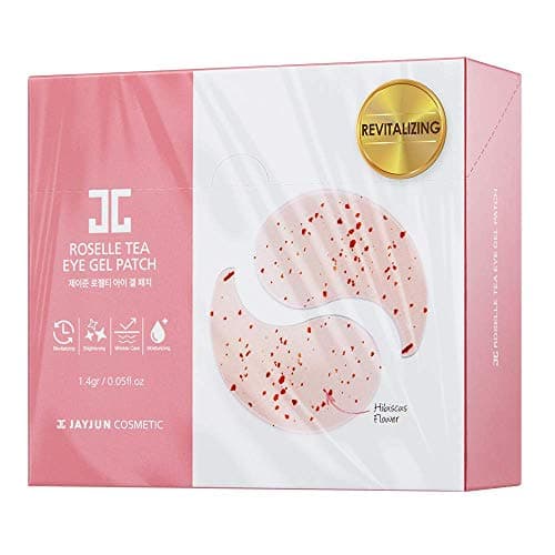 JAYJUN Roselle Tea Eye Gel Patch, Dark Circle, Under Eye, 4 Sheets, 2 Piece
