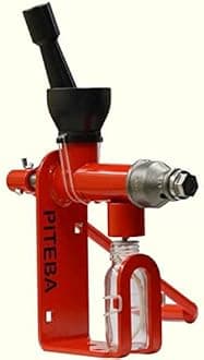 Oil press and easy fill set