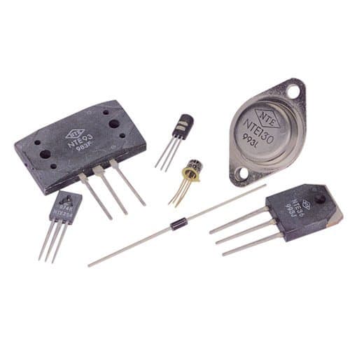 NTE Electronics NTE101 PNP Germanium Complementary Transistor for Oscillator/Mixer, Medium Speed Switch, 25V Collector-Base Voltage, 300 mA Collector Current