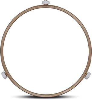 SDTC Tech 8.7" Microwave Turntable Ring with 15mm Rollers | Ring Outer Diamater 8.7" / 221mm, Rollers Height 15mm | 1 Pack Microwave Oven Glass Plate Rotating Tray Support