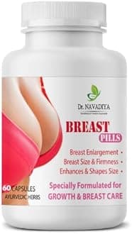 Most Trusted Breast Enhancement & Enlargement Pills* | Enjoy Bigger, Larger, Fuller, Perkier, Firmer, Beautiful Perkier for Women and Men | 60 Capsules