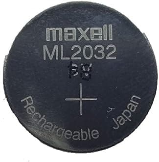 Maxell ML2032 Rechargable 3V coin cell lithium motherboard cmos battery