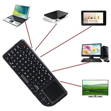 A8 Mini Keyboard 2.4 GHz Wireless Mouse Touchpad Backlight For Samsung Smart TV PC