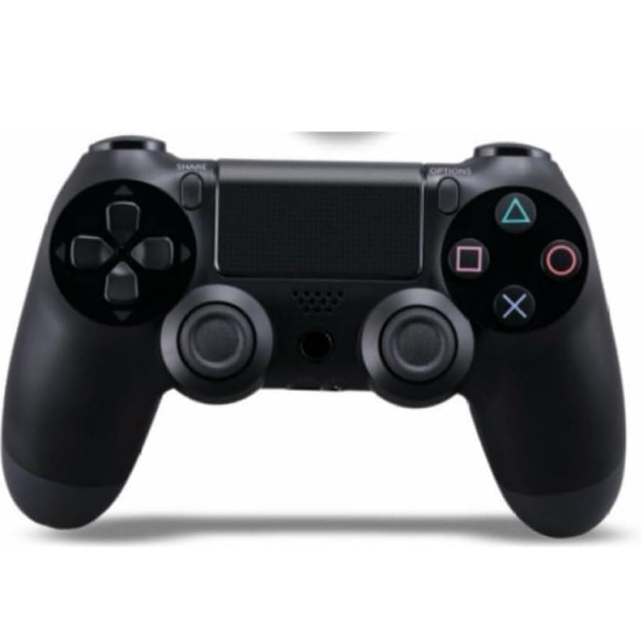 Me2u Compatible With Ps-4 Controller Compatible With Ps4/Pro/Slim/Android/Pc/Iso, Wireless Controller With Built-In Speaker And Stereo Headset Jack 2.5Mm Auto Fire Turbo Button (White)