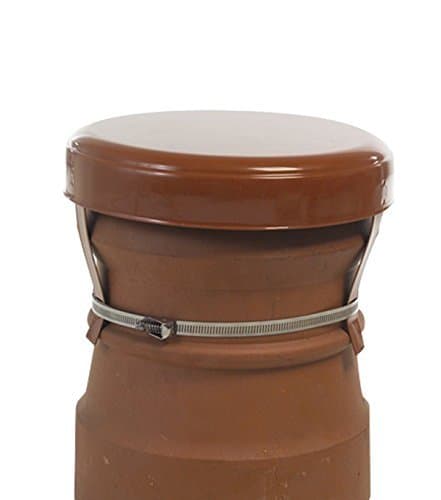 ChimFit Chimney Capper Strap Fix Teracotta