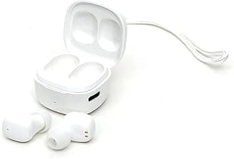 Wireless Ear Buds for Small Ears, only 2.5g Light Weight, Mini Earbuds Cute Colors for Women & Kids Earbuds, Bluetooth 5.3, IPX6 Waterproof, Wireless Earphones for iPhone Android (White)
