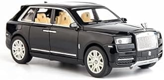 GalaitikGalaitik Alloy Metal Pull Back Die-cast Car 1:32 Rolls Royce CULLINAN Diecast Metal Pullback Toy car with Openable Doors & Light, Music Boys Gifts Toys for Kids (1:32 Rolls Royce CULLINAN),multicolor
